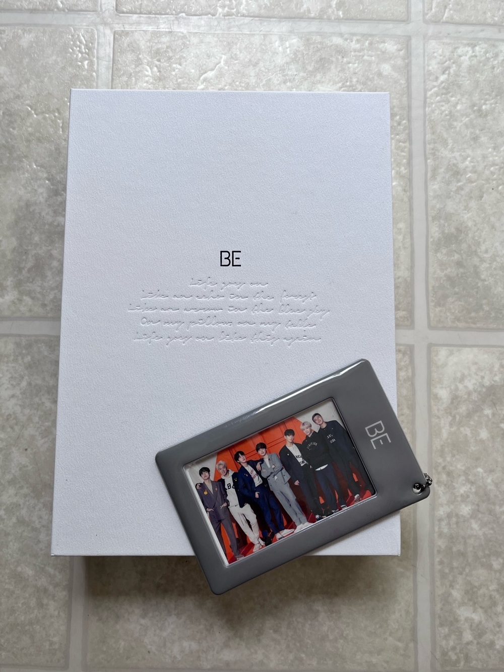 BTS Be Album Deluxe Edition Photocards CD Photo Books And Keychain